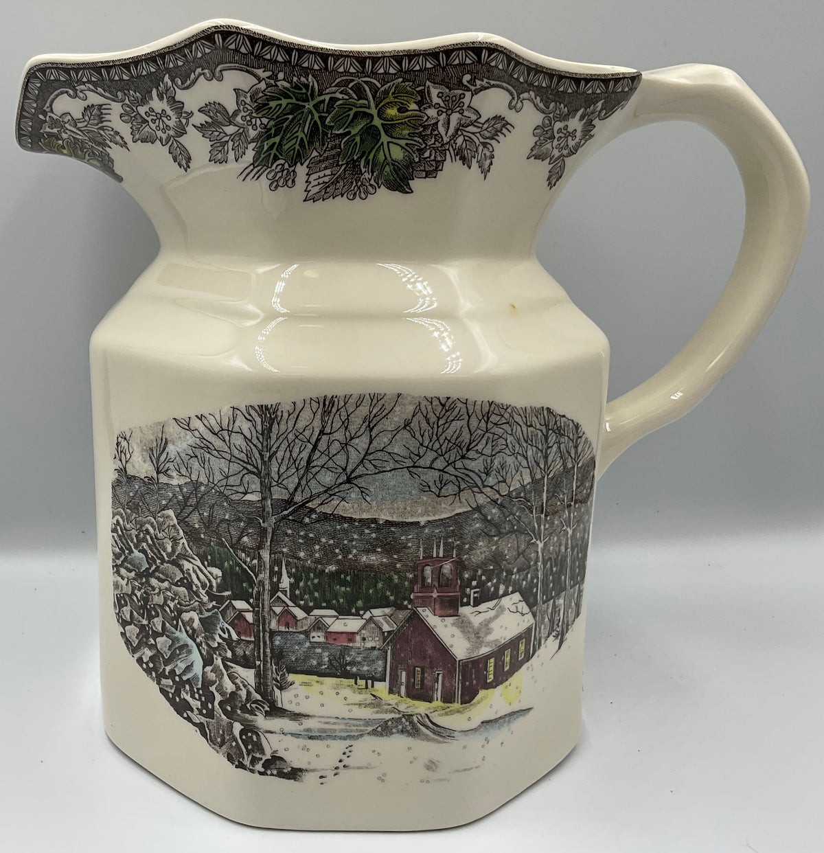 Vintage Johnson Brothers The Friendly Village Water Pitcher