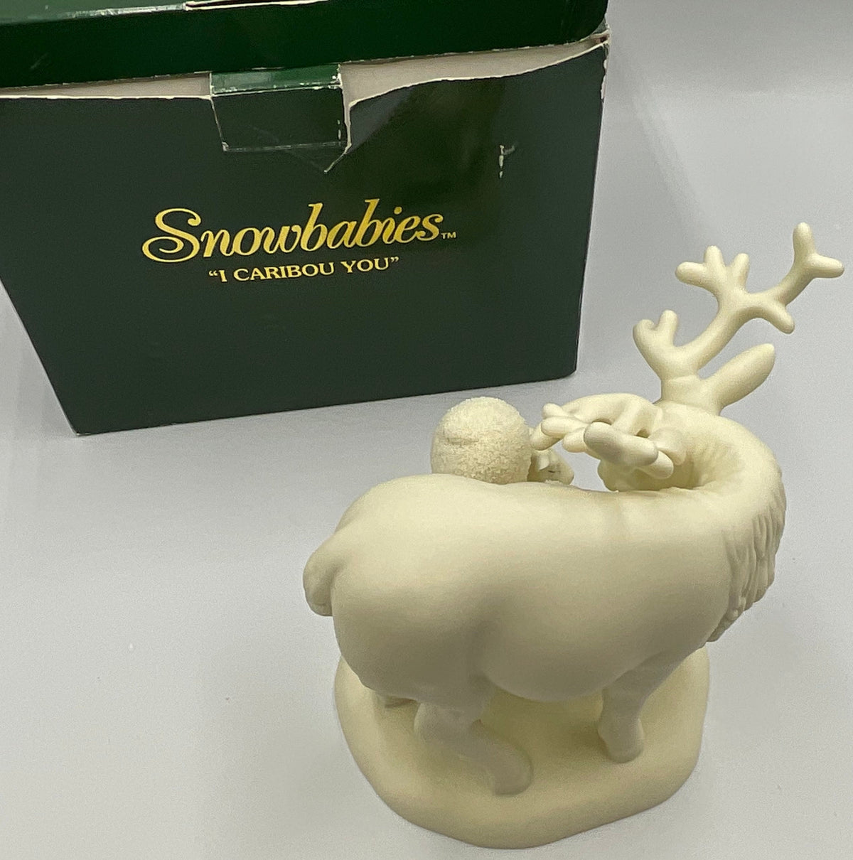 Department 56 Snowbabies I Caribou You #68942 Retired 1999 Figurine w/ Box