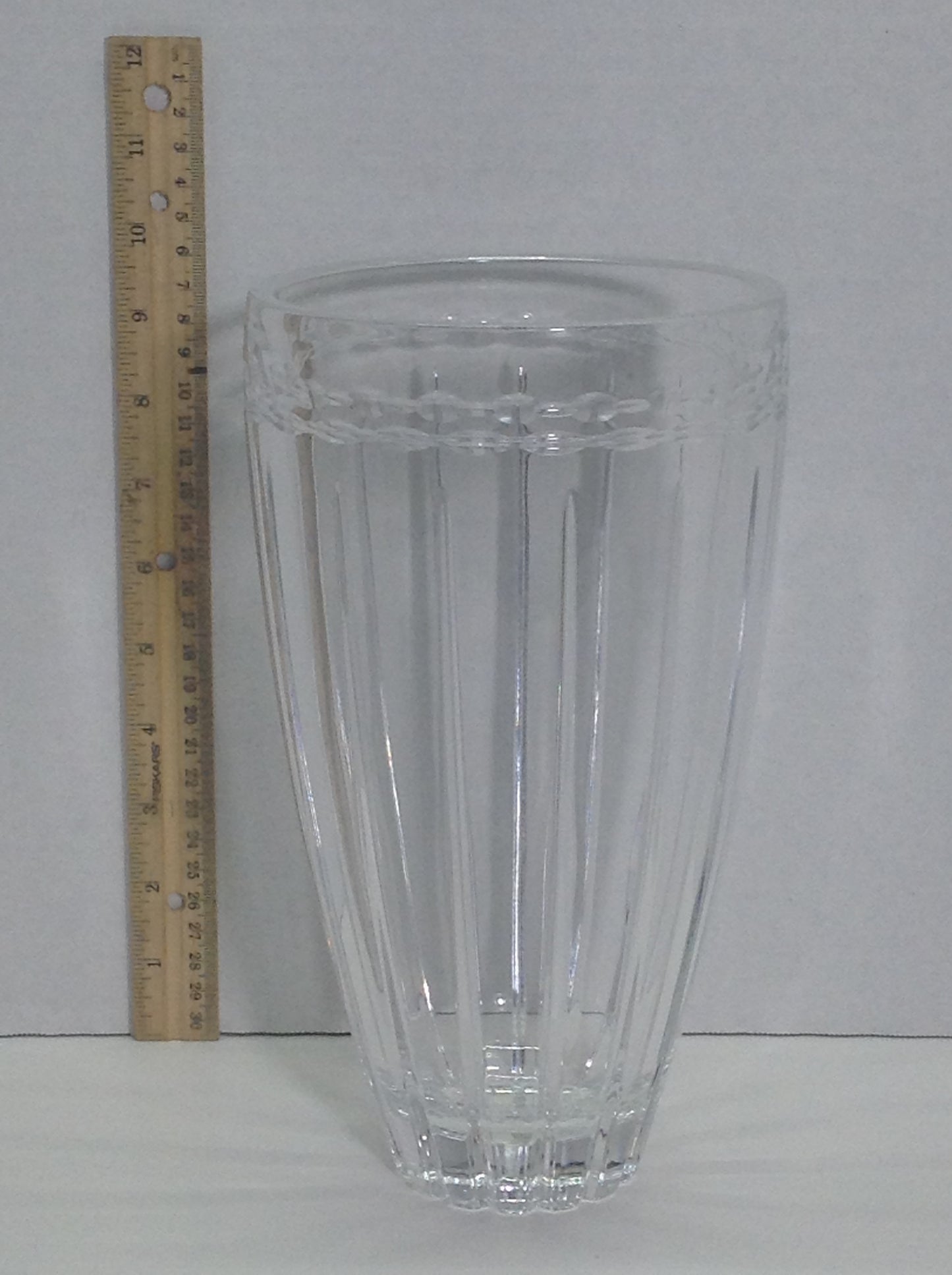 Vintage Vera Wang Wedgewood With Love Made in Germany Lead Crystal Vase