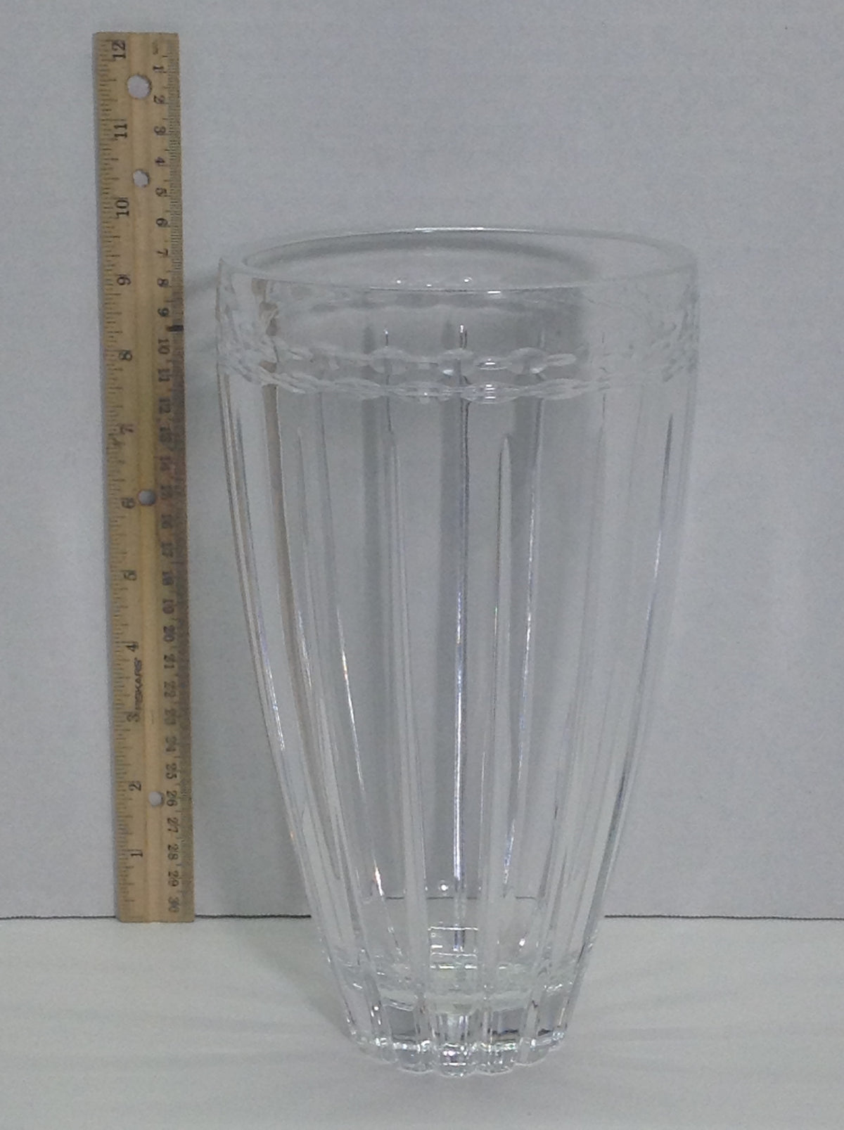 Vintage Vera Wang Wedgewood With Love Made in Germany Lead Crystal Vase