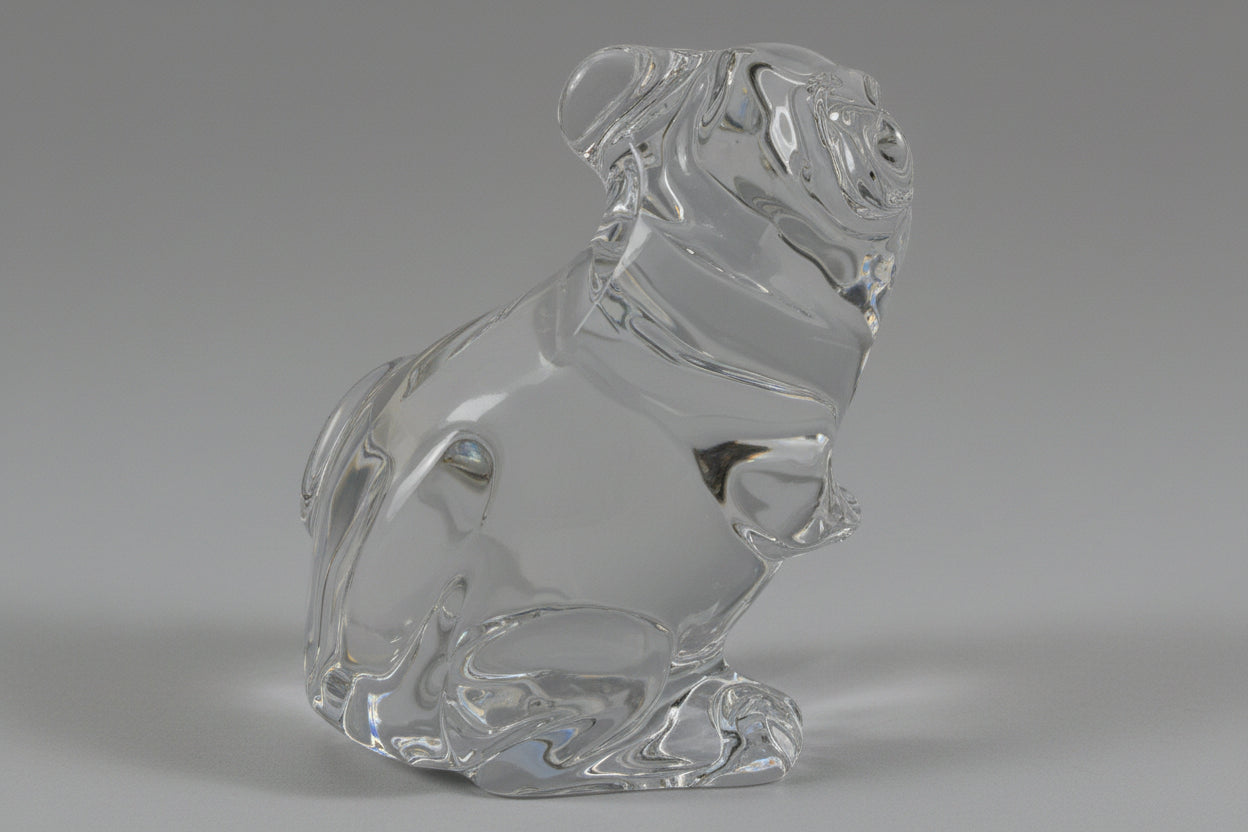 Princess House Pets Lead Crystal Mouse Collectible Art Decor Excellent Condition