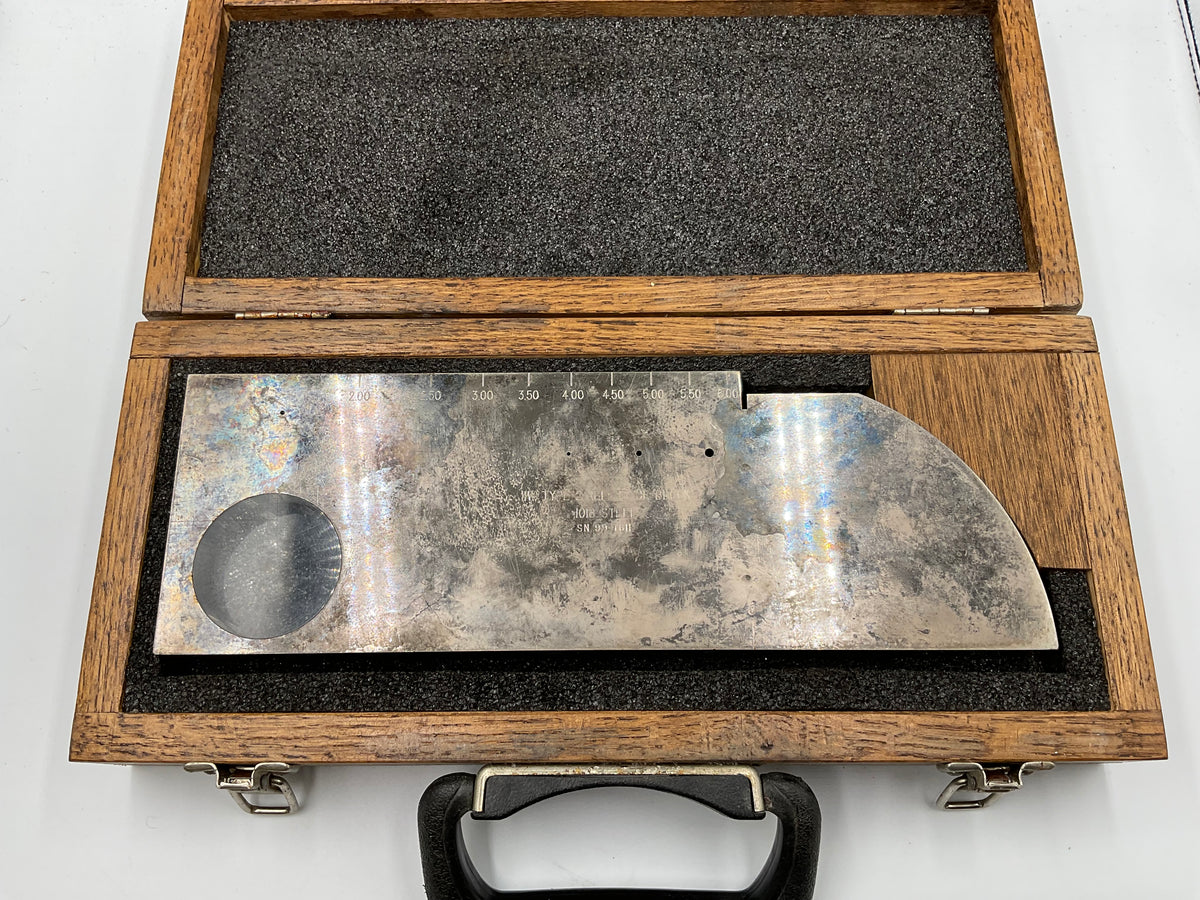IIW Type 1 Calibration Block w/ Wooden Case