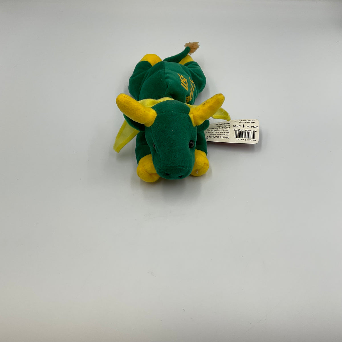 University of South Florida (USF) Bulls Vintage Beanie Mascot Plush