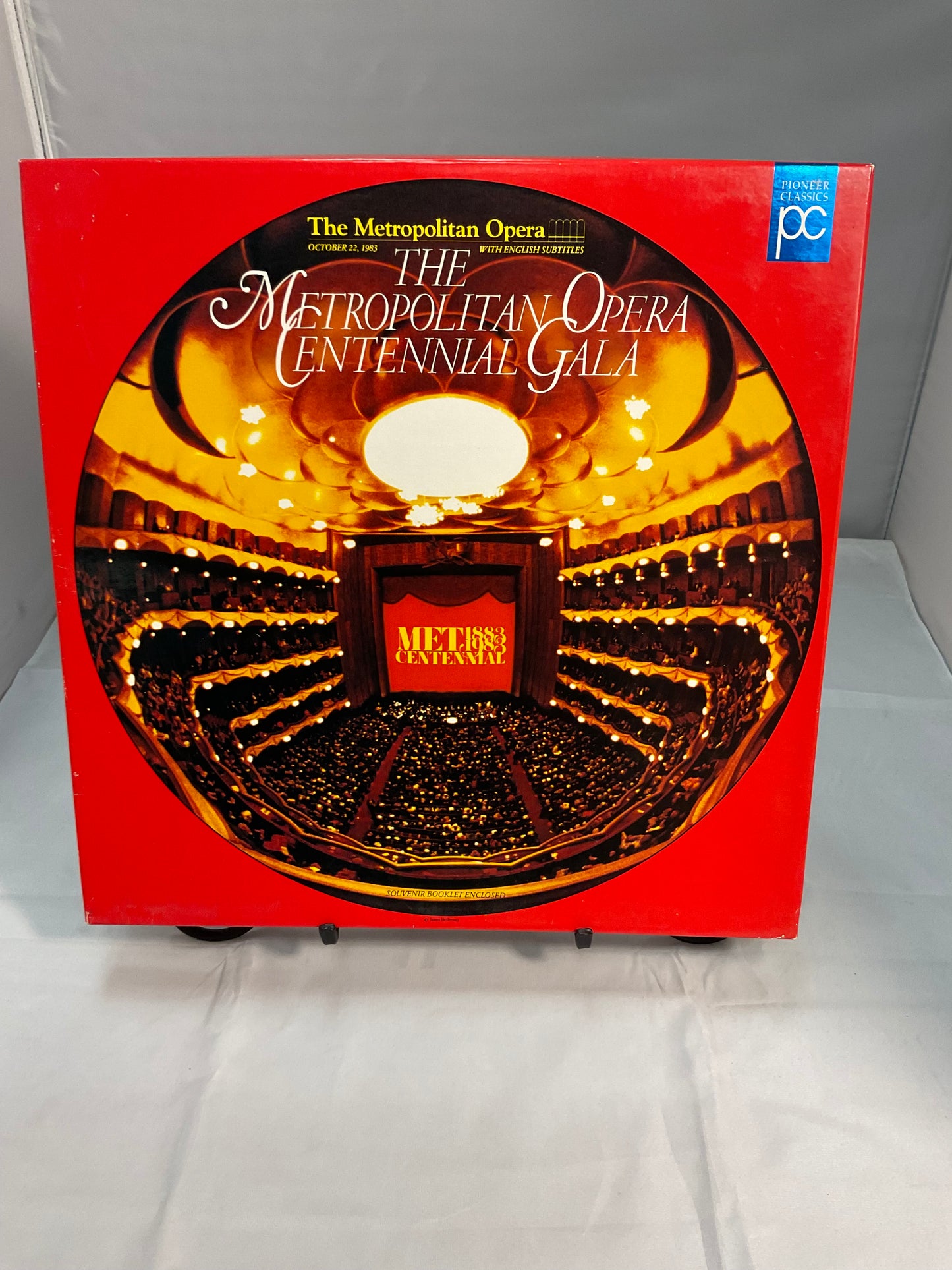 Metropolitan Opera Vintage 1983 MET Centennial Gala Laser Disc Video Set