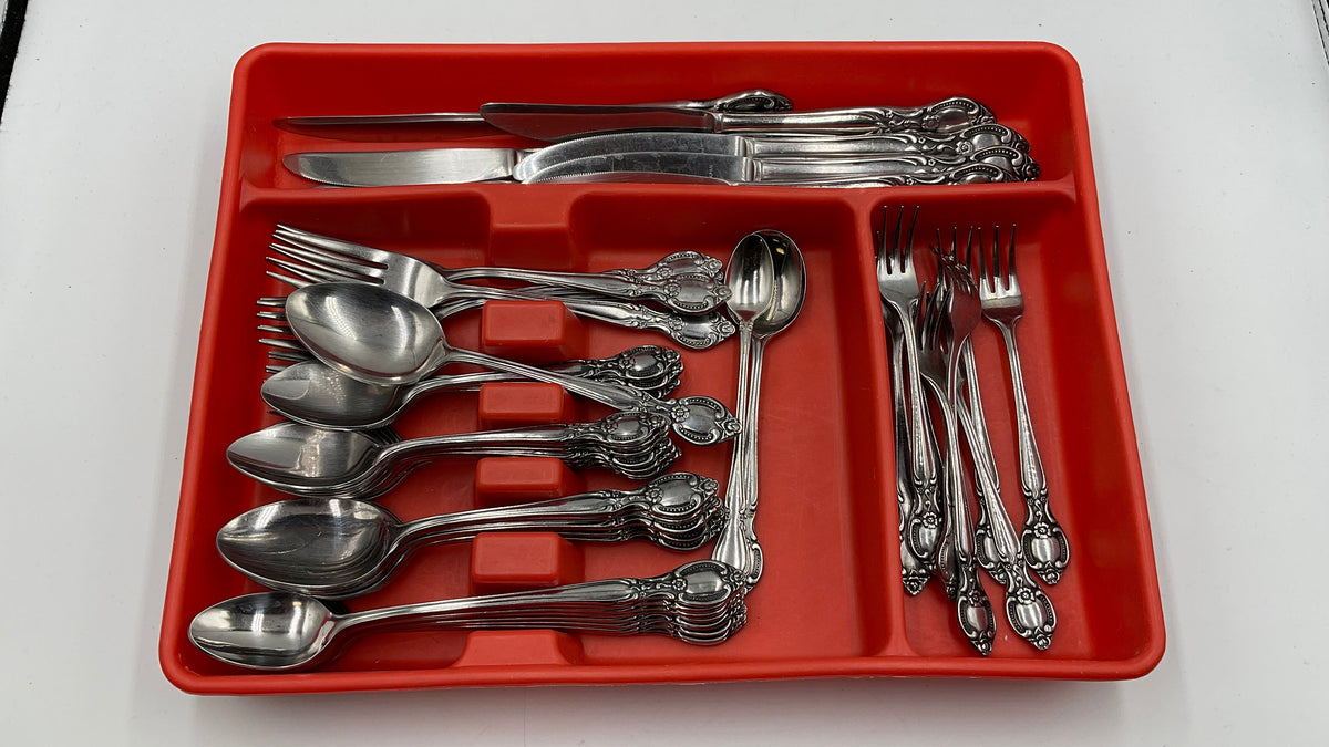 Vintage Deluxe Stainless Steel Set