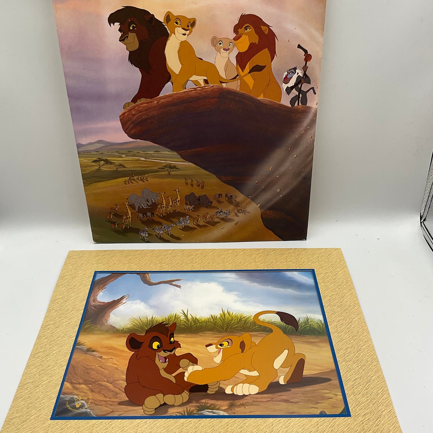 Disney’s Store Exclusive Commemorative Lithograph The Lion King 2 11X14