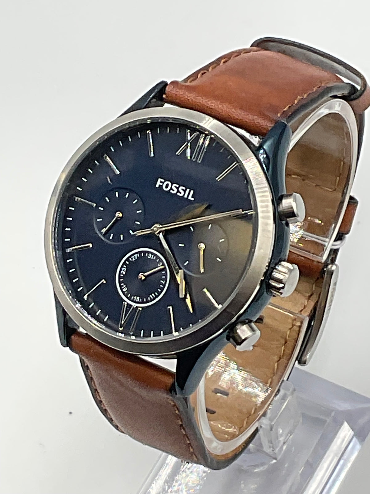 Fossil Fenmore Multi Function Quartz Watch New Battery Working Condition