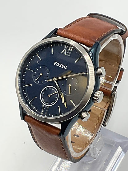 Fossil Fenmore Multi Function Quartz Watch New Battery Working Condition
