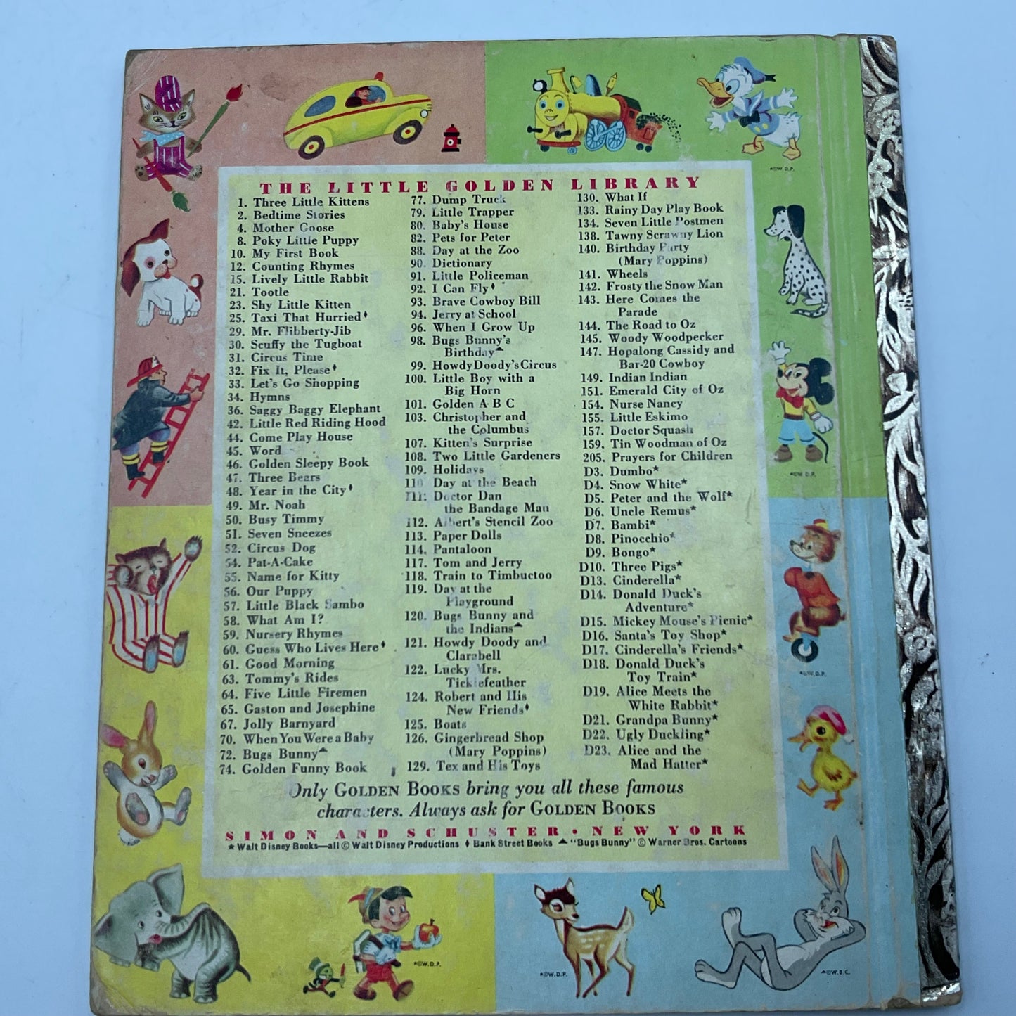 Bugs Bunny Gets a Job Vintage Little Golden Book Hardcover Childrens