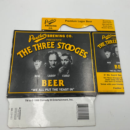 Vintage 1998 Collector’s 6 Pack Holder The Stooges Beer