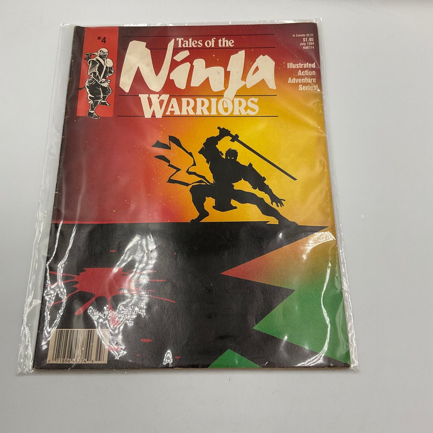 DUPLICATE? HOLD Tales Of The Ninja Warriors #4 July 1988 Comic