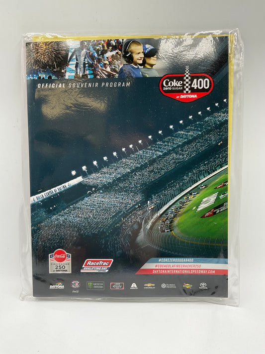 2008 Coke Zero 400 Daytona Official Souvenir Program NASCAR Kyle Busch