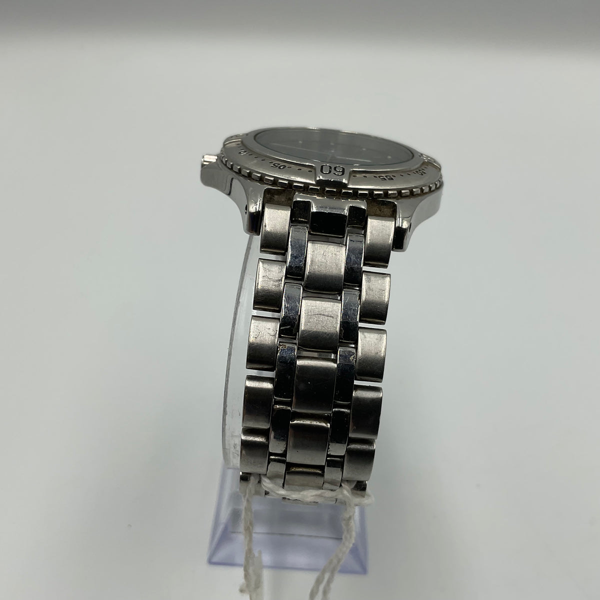 Fossil Blue AM-3198 Black/Silver Women's Watch New Battery