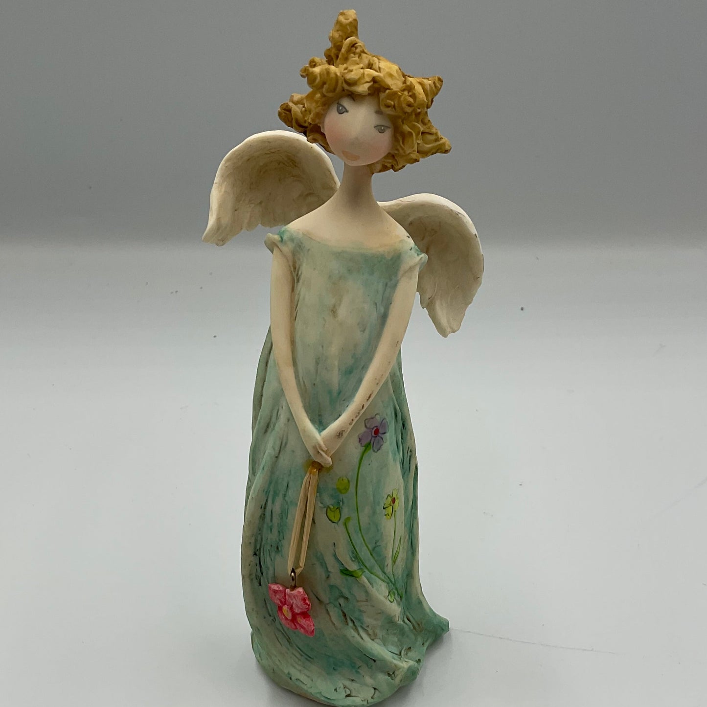 Vintage Roman Inc. Figurine Blue Angel 2