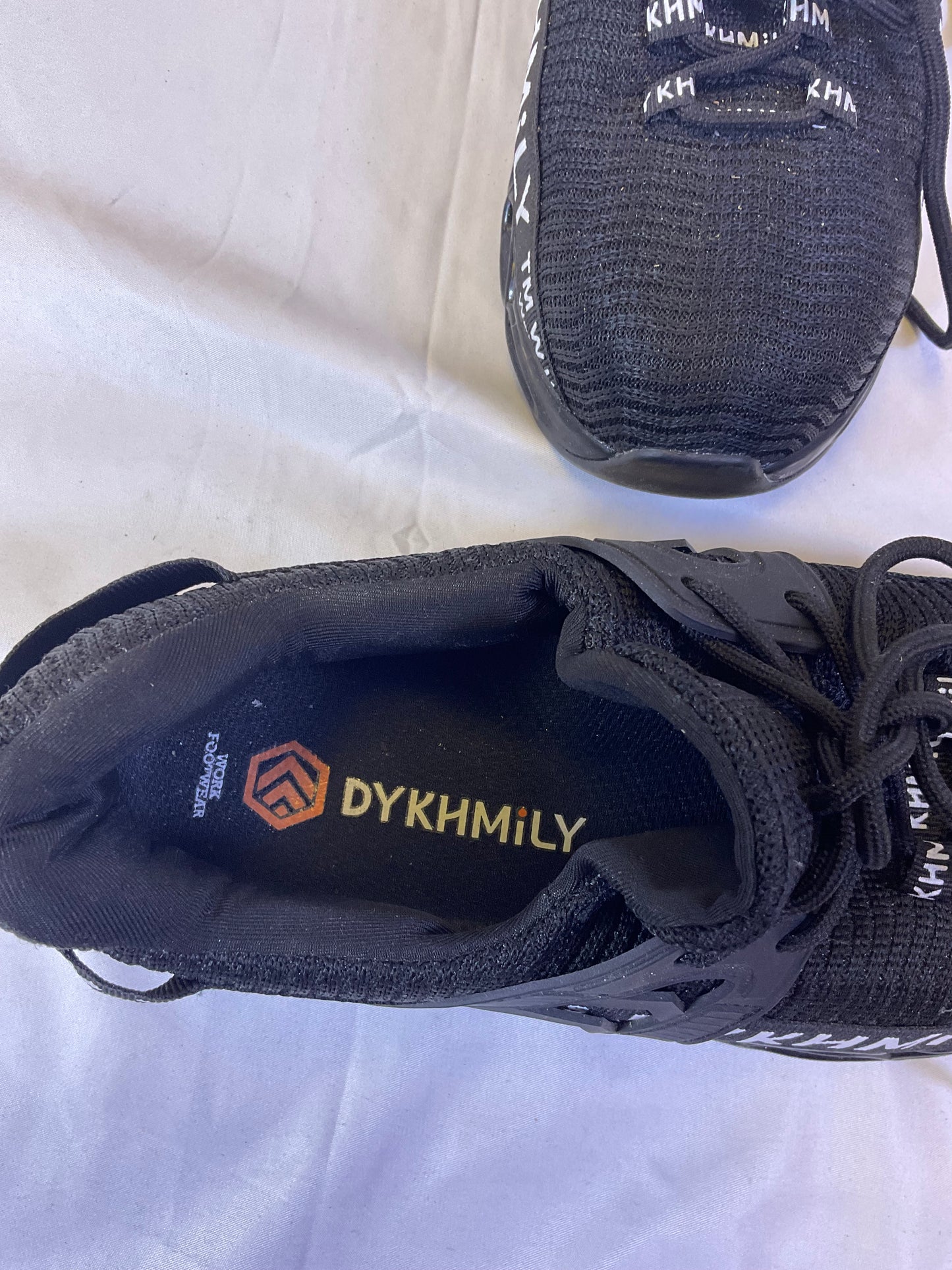 DYKHMILY Steel toe shoes