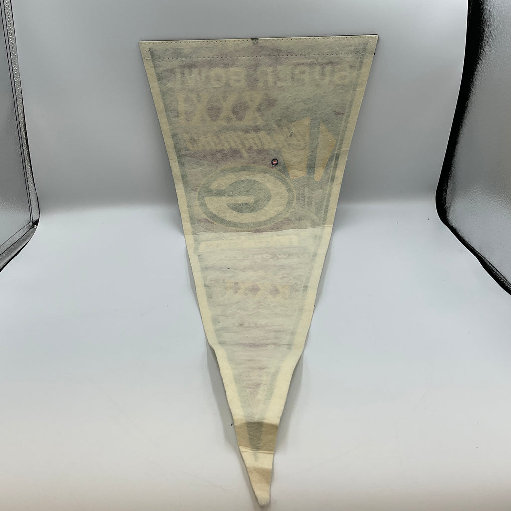 Super Bowl XXXI Pennant Flag Green Bay Packers Champions 1997
