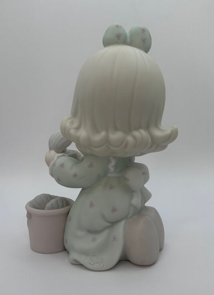 Precious Moments It Is No Secret What God Can Do Vintage 1993 New in Box Mint