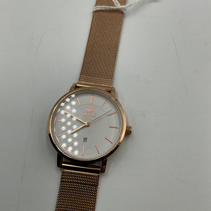 OLVES Mesh Band Quartz Waterproof Watch New Battery