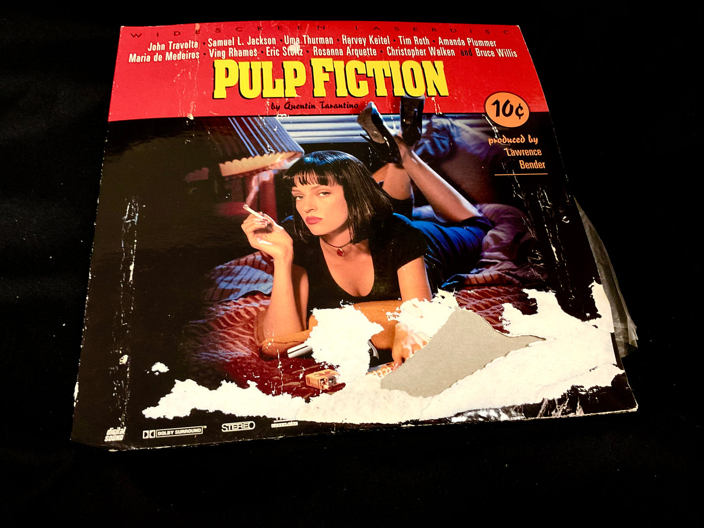 Pulp Fiction Laser Disc Movie