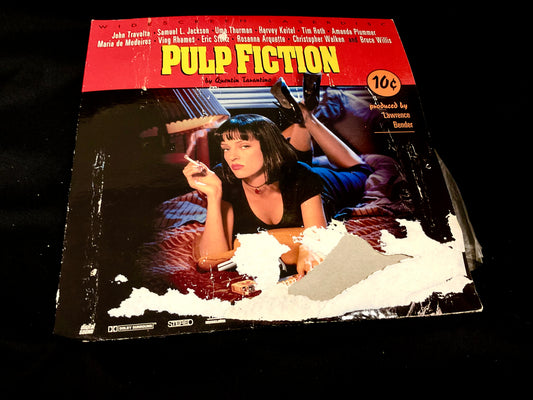 Pulp Fiction Laser Disc Movie