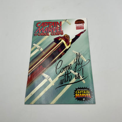 Captain Marvel and the Carol Corps number 1 2015 Marvel secret wars battle world comic book