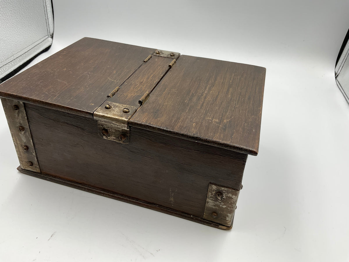Antique Wooden Cash Register Till