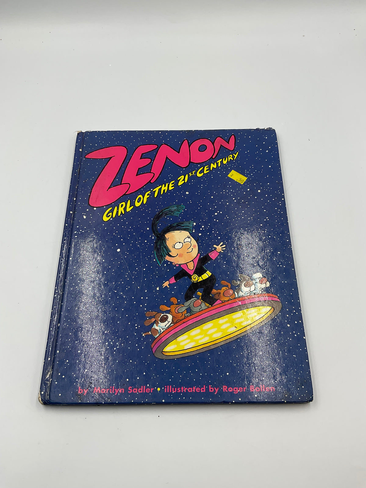 Hardback Book Zenon Girl Hardcover Book Marilyn Sadler Roge Bollen 1996 First Edition Disney Inspiration
