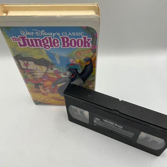 Walt Disney’s Classic The Jungle Book Vintage VHS Video Tape Movie in Original Box Untested