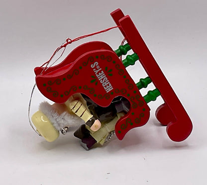 Hershey's Chocolate Christmas Tree Ornament 1990 Baker Elf Red Sled Kurt&nbsp;