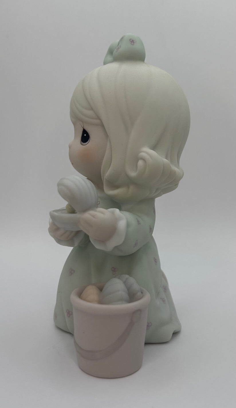 Precious Moments It Is No Secret What God Can Do Vintage 1993 New in Box Mint