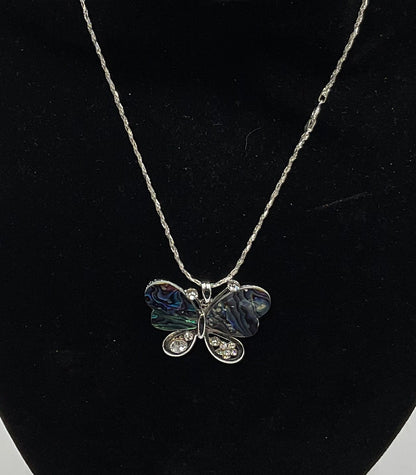 Butterfly Pendant Chain Necklace