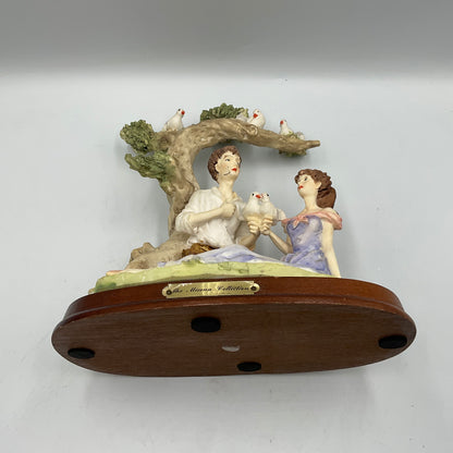 Vintage The Mirella Collection Figurine Couple Scene