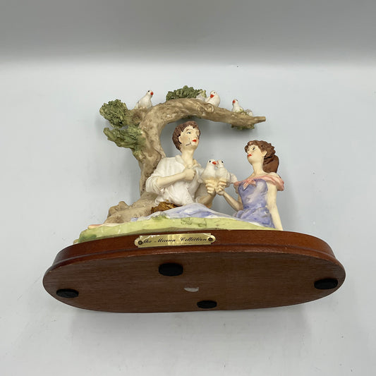 Vintage The Mirella Collection Figurine Couple Scene