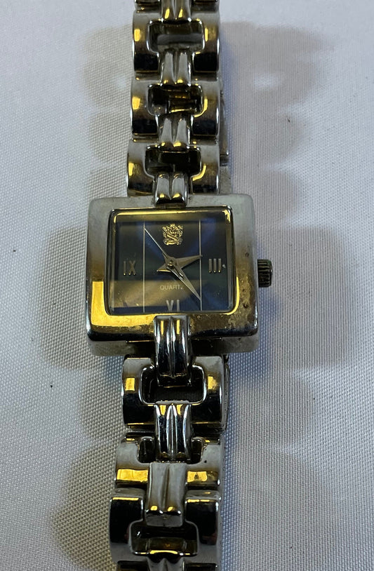 Paolo Gucci Quartz Silvertone Women's Watch Working Condition New Battery