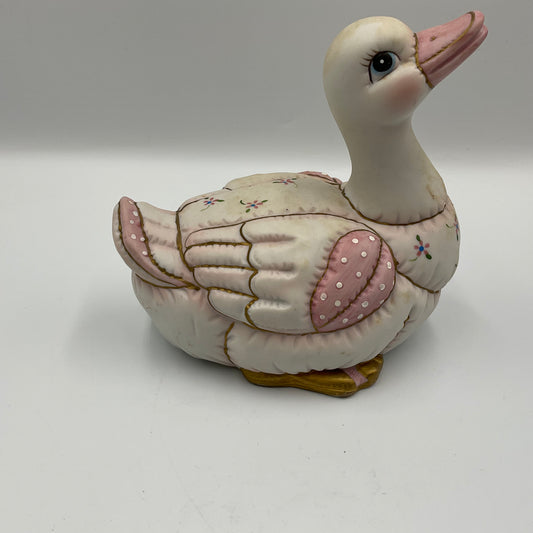 Vintage 1987 Porcelain Duck By Geo Z. Lefton