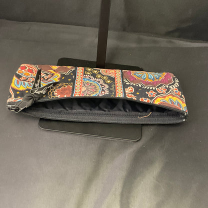 Vera Bradley Brown Floral Design Organizer Wallet