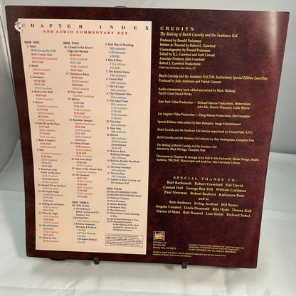 Butch Cassidy and the Sundance Kid LaserDisc Two Laser Disc Video Box Set