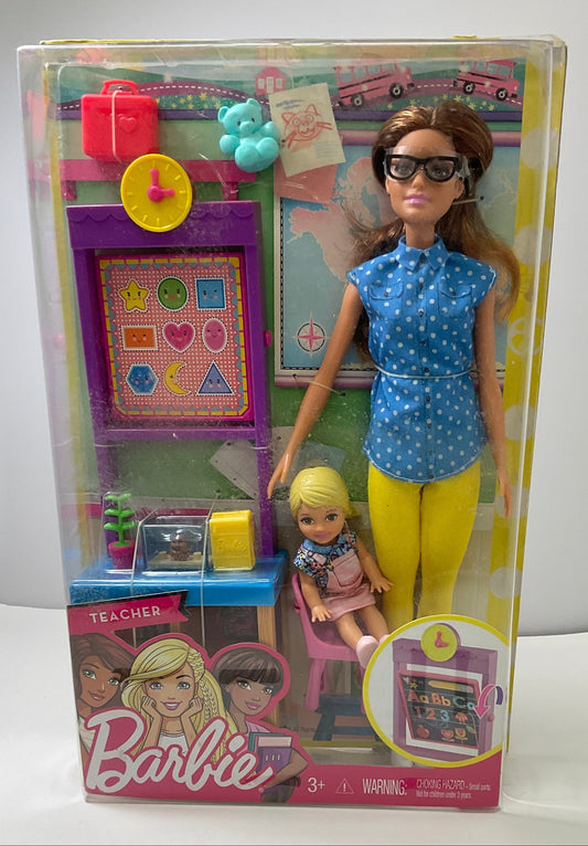 Mattel Barbie Careers Teacher 2017 You Can Be Anything Doll New in Box