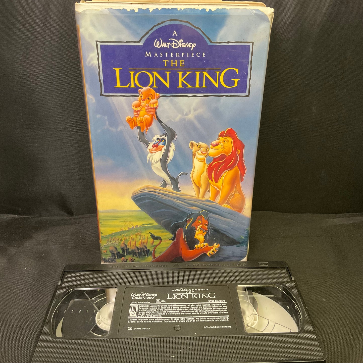Disney’s The Lion King VHS Tape