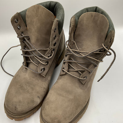 Timberland Boots 6 Inch Waterproof Grey Men's Shoes Size 9M