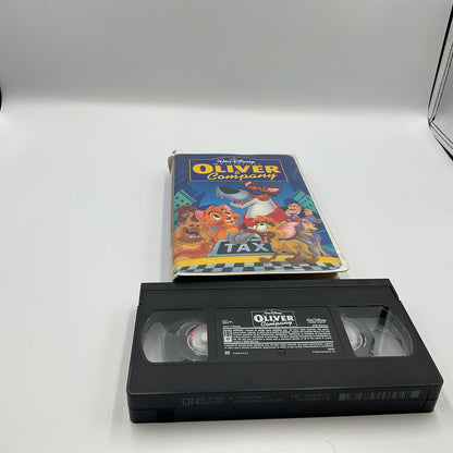 Walt Disney Masterpiece Oliver & Company VHS Tape