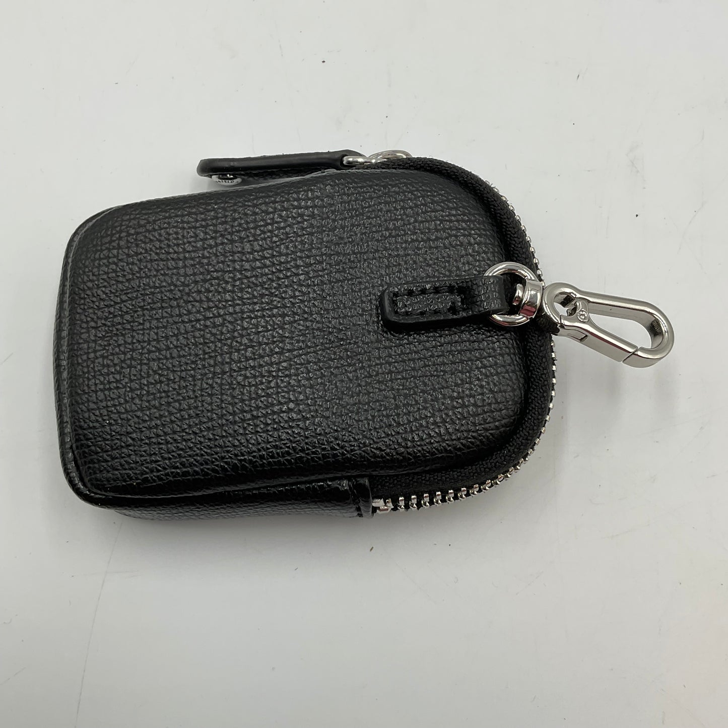 Karl Lagerfeld Black Faux Leather Pouch