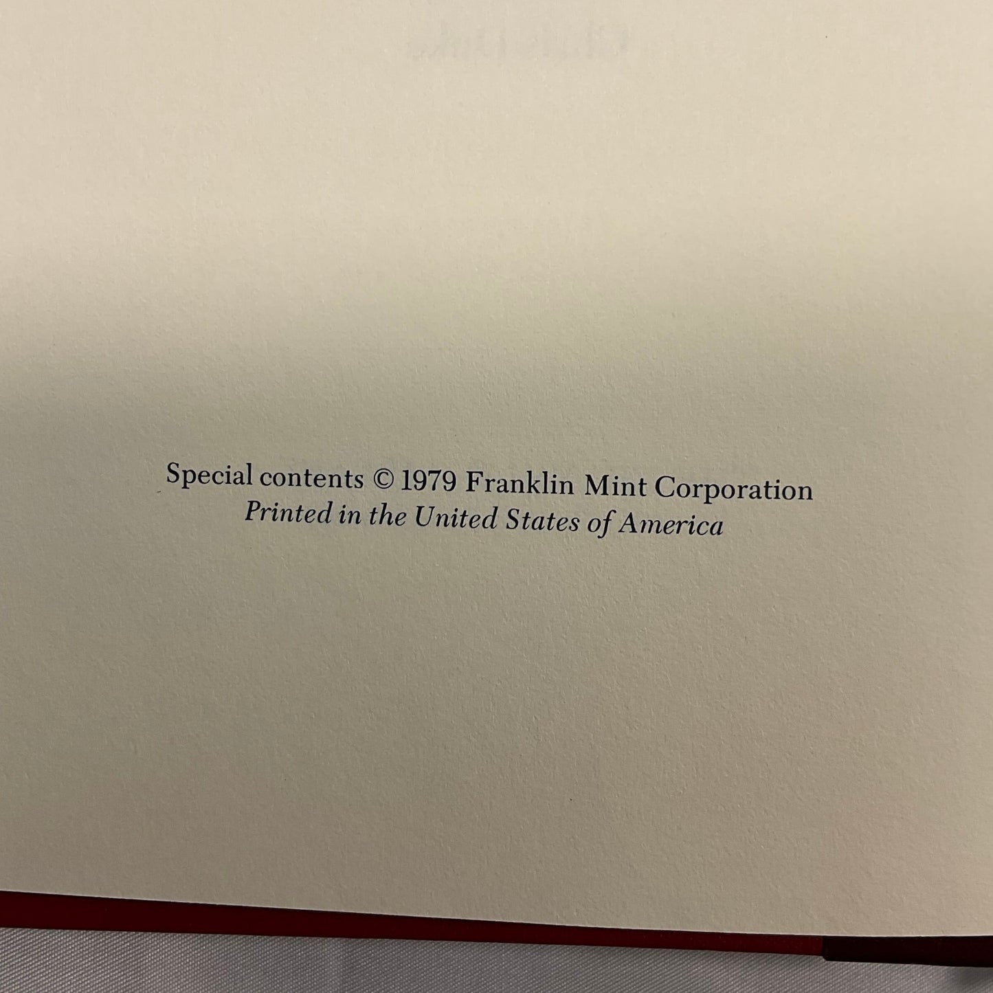 The Scarlet Letter by Nathaniel Hawthorne Vintage 1979 The Franklin Library Leather Bound Hardcover Book