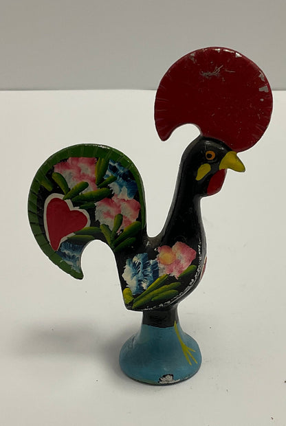 Ceramic Art Rooster Chicken Sculpture