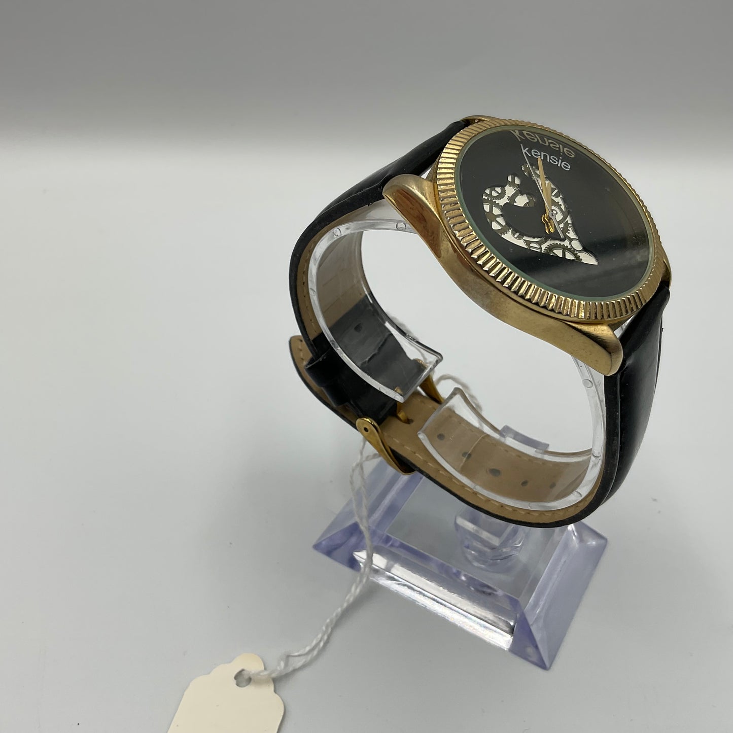Kensie Heart/Gear Design Face Watch