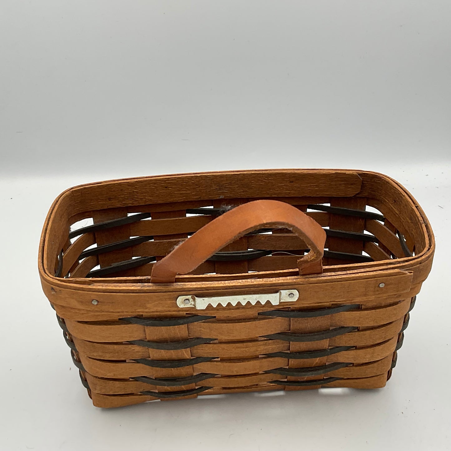 Longaberger Small Wooden Rectangle Basket