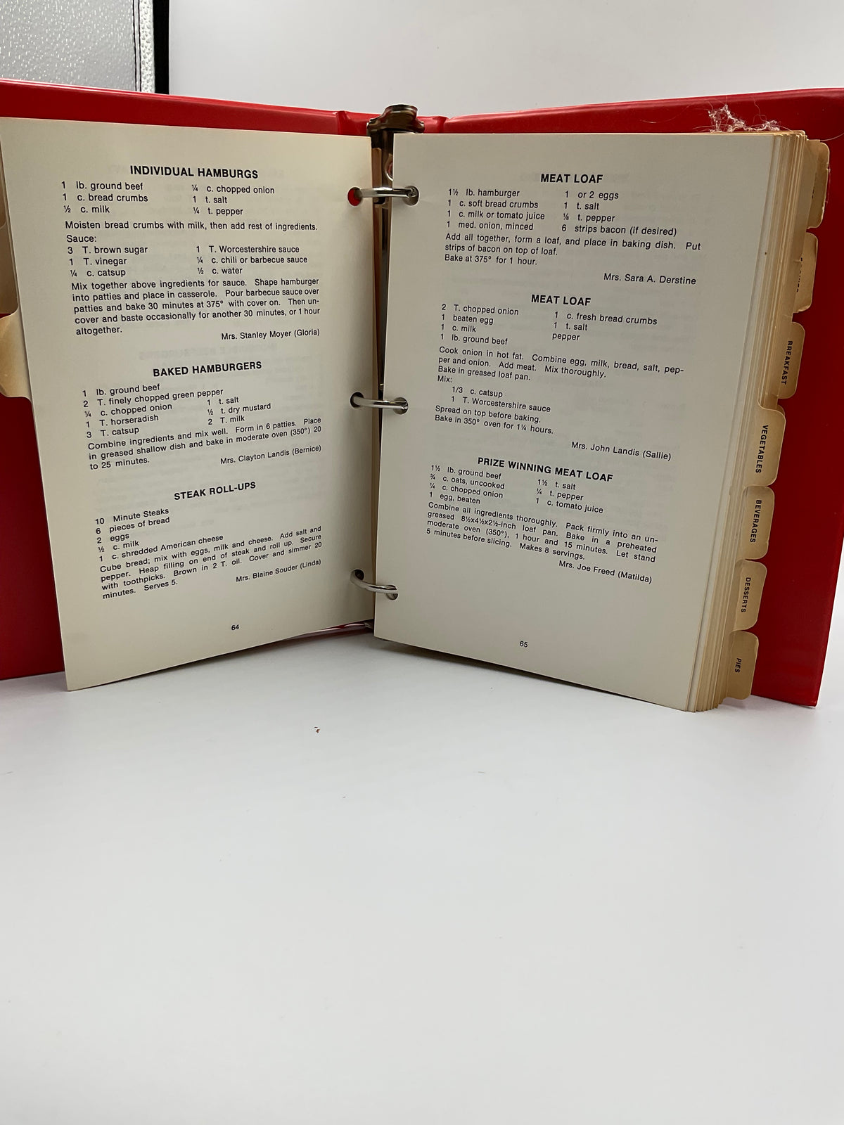 Vintage Franconin Culinary Pride ‘n Joy Cookbook Mennonite Church