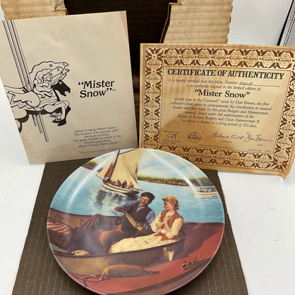 The Edwin M. Knowles China Co. Mister Snow By Dan Brown