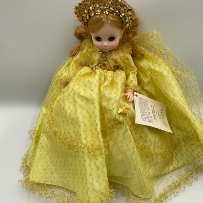 Vintage Madame Alexander Sleeping Beauty Doll with an orginal box and booklet