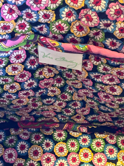 Vera Bradley Symphony in Hue Vibrant Colorful Quilted Large Tote Bag